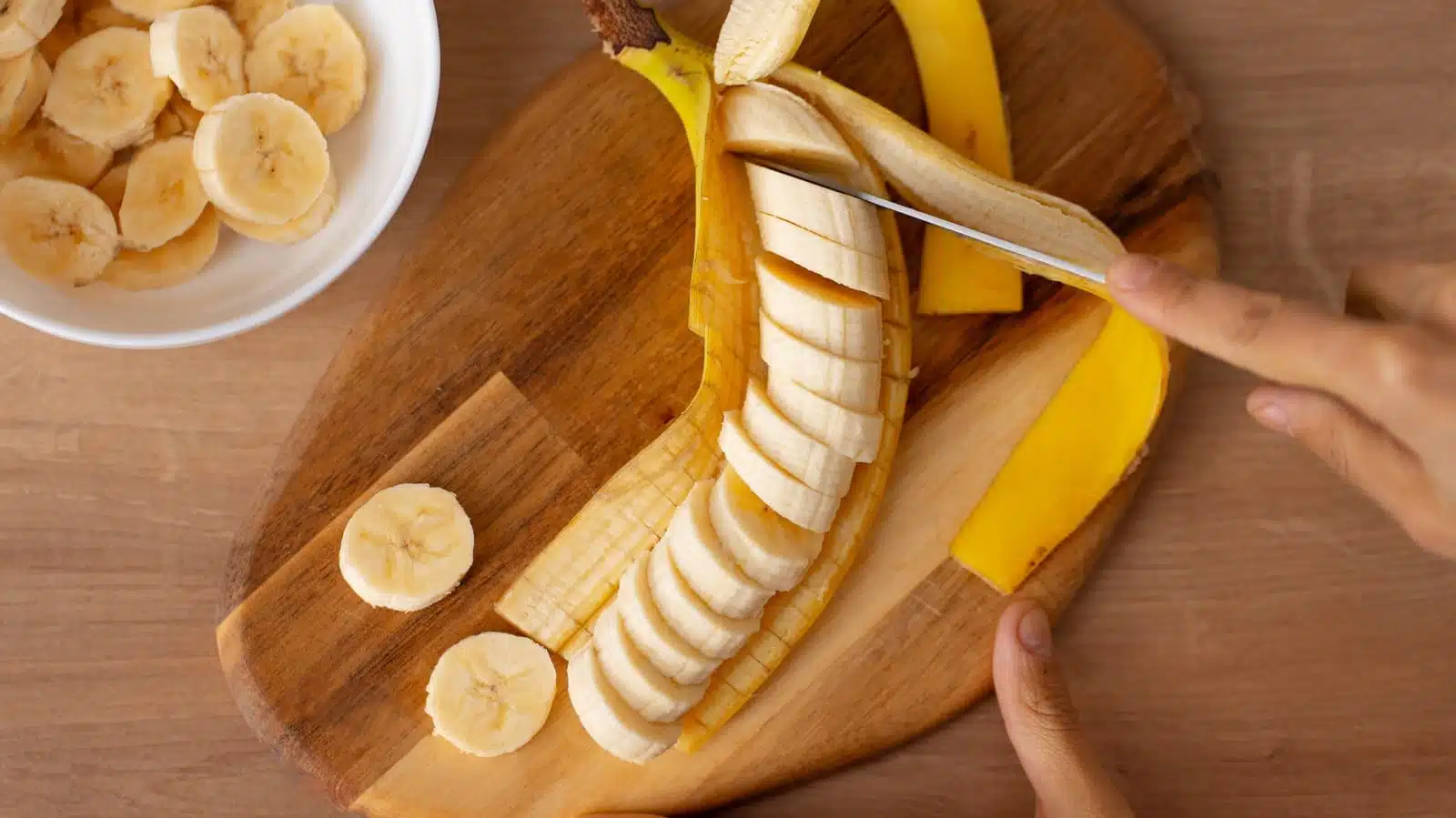 Organic banana slices in Assam
