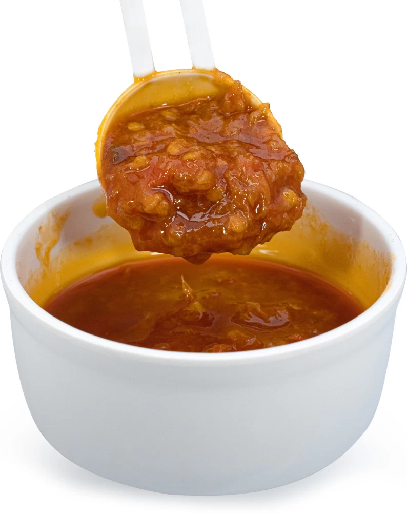 Sustainably grown Bhut Jolokia Sauce in the natural, humid environment of Northeast India.